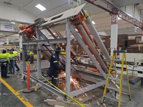 Instalación en planta, Smurfit Kappa